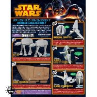 F-toys Star Wars Box Egg 7 Imperial Shuttle B-WING Sandburg AT-AT Nô lệ số. 1 Y-WING