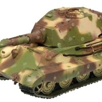 F-toys Tank Museum 4 1 / 144 Tiger King Ngụy Trang Điểm Mẫu Màu Tự Lắp Ráp