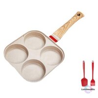 F & Z Nồi Chiên Bốn Lỗ Chảo Trứng Dày Chảo Trứng Chống Dính Chảo Bít Tết Chảo Nấu Trứng Ham Chảo Ăn Sáng Máy Làm Đồ Nấu Ăn Mới