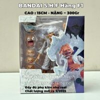 (F1) Mô hình S.H.F bandai-F1 nhân vật Luffy Gear 5 cao 15cm đầy đủ phụ kiện - Luffy gear 5 có khớp