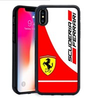 F1 Scuderia Ferrari Logo Phone Case Fashion Cell Mobile Case Cover for iPhone 5/5C/6/6s/7/8 Plus iPhone X/XS/XR/SE iPhone 11 Pro Max
