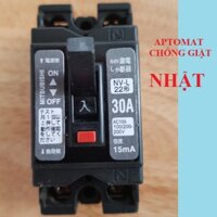 F2 OTD Aptomat chống giật ELCB NHẬT 30A - Siêu nhạy - siêu an toàn 28 F2