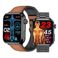 F220 1.91 inch HD Screen Laser Therapy Blood Sugar Uirc Acid Lipid Monitoring Health bluetooth Call Multi-sport Modes Mu