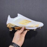 F50 FG Giày bóng đá nam không dây FG Grass Huấn luyện chống trượt Giày bóng đá mới Cleats Thể thao ngoài trời