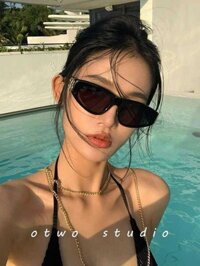 F6 Kính Râm Mắt Mèo Mát Mẻ Hip Hop Dành Cho Phụ Nữ Cao Cấp 2025 Kính Râm Chống Nắng Chống Tia Cự
