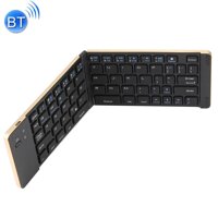 F66 Gấp Gọn Bluetooth Không Dây 66 Phím Bàn Phím Hỗ Trợ Android/Windows/IOS (Vàng) (Vàng)