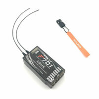 F701 2.4GHz 7CH Ultra Long Range PPM DSMX/DSM2 RC Receiver for JR Spektrum DX6I DX7 DX9 Transmitter