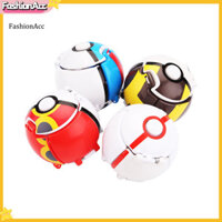 Fa FA| 4 Sáng Tạo Mini Pokemon Pikachu Poke Ball Pop-up Biến Dạng Đồ Chơi Trẻ Em Quà Tặng
