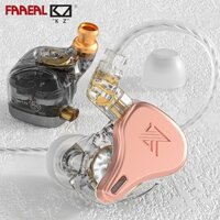 Faaeal KZ DQ6S Tai Nghe In-Ear Bass Mạnh Kim Loại Có Thể Tháo Rời Tai Nghe Có Dây HiFi Music Noice Cancelling Monitor Tai Nghe