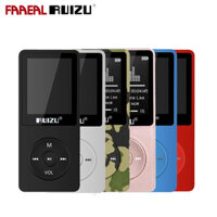 Faaeal RUIZU X02 Máy nghe nhạc MP3 4GB 8GB 16GB Máy nghe nhạc không mất âm thanh di động Walkman có đài FM Video Sách điện tử Đồng hồ ghi âm Hỗ trợ thẻ TF