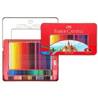 Faber Castell HongKong – bản Classic chì khô – 100 màu – hộp thiếc – siêu đậm