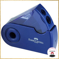 Faber-Castell Square Pencil Sharpener - Red and Blue Options