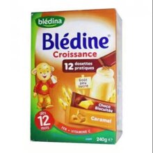 Bột ăn dặm pha sữa Bledina vị Caramel - 12 tháng