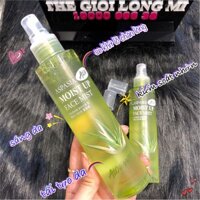 Face mist moist up xịt khoáng dưỡng ẩm trang điểm tinh chất cây lô hội thương hiệu Aspasia