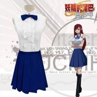 Fairy TAIL Erza Scarlet cosplay trang phục FAIRY TAIL cos Quần áo Elsa Quần áo Thế hệ 2 Quần áo hàng ngày Quần áo cospaly Quần áo Quần áo Phù hợp với Quần áo nữ Anime