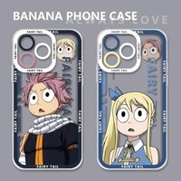 Fairy Tail Thích hợp cho vỏ điện thoại Apple 16pro 156 iPhone15 / 14 / 13Promax Naz Lucy Geral 12 / 11xs Trong suốt xr Soft 7 / 8plus Bao gồm tất cả