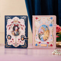 Fairytale công chúa cuốn sách sinh viên Sổ tay cuốn sổ tay từ Clip cuốn sách