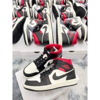 [FAKE ĐỀN X10] GIÀY AIR JORDAN 1 MID GYM RED