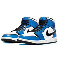 [FAKE ĐỀN X10] GIÀY NIKE JORDAN MID SIGNAL BLUE