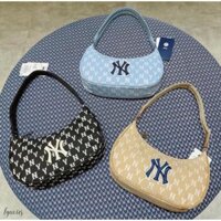 [FAKE ĐỀN X10] TÚI KẸP NÁCH MLB MONOGRAM