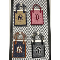 [FAKE ĐỀN X10] TÚI MLB PHONEBAG MONOGRAM