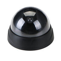 Fake Dummy Dome Surveillance Security Camera With LED Sensor Light