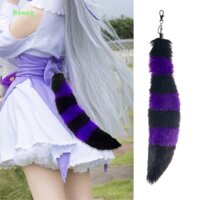 Fake Foxes đuôi Keyring túi treo dây chuyền chìa khóa túi xách dây chuyền phụ kiện