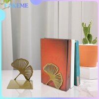 Fakeme 2 Miếng Ginkgo Bookend Trang Trí Chống Trơn Trượt Cho Sách Nặng Giá Để Bàn Kệ Sách Rỗng Ra Bookend Cho Bàn