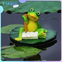 Fakeme Ao Nước Nổi Ếch Hình Sưu Tập Quà Tặng Sáng Tạo Tượng Động Vật Trang Trí Ao Cho Bể Cá Sân Vườn Ao Ngoài Trời