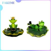 Fakeme Ao Nước Nổi Ếch Tượng Trang Trí Sưu Tập Động Vật Tượng Ao Trang Trí Cho Vườn Bể Cá Sân Ao Ngoài Trời