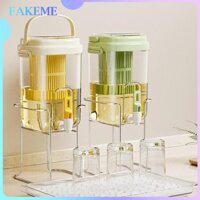 Fakeme Hộp Đựng Đồ Uống Di Động Ấm Trà Tập Được Trang Bị Lạnh Bình Nước Lạnh Cho Nhà Bếp Trà Trái Cây Bàn Nước chanh Nước ép đá