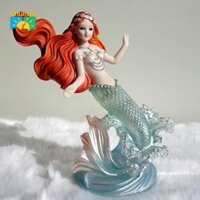 Fakeme Nàng Tiên Cá Tượng Công Chúa Nàng Tiên Cá Các Bức Tượng Nhỏ Trang Trí Quà Tặng Sinh Nhật Nhựa Đẹp Cho Sân Vườn Kệ Để Bàn Phòng Khách