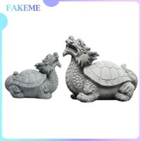 Fakeme Trà Đồ trang trí thú cưng Bể cá Rùa Micro Phong cảnh Tượng nhỏ cho bàn trà