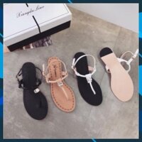 FALE ( New ) Sandal xỏ ngón đính đá 😍 . 2020 new .. .. . . . : You ; :