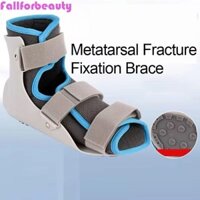 Fallforbeauty Bộ ổn định gãy xương quấn chân, Nẹp cố định bong gân cố định có thể điều chỉnh, Nẹp hỗ trợ chỉnh hình Tấm bảo vệ chân thoáng khí Chỉnh hình bong gân mắt cá chân cho chấn thương mắt cá chân