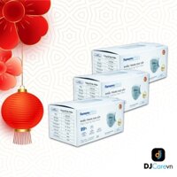 [FAMAPRO MAX - COMBO 3 HỘP] khẩu trang y tế cao cấp 4 lớp FAMAPRO MAX kháng khuẩn (40 cái / Hộp)