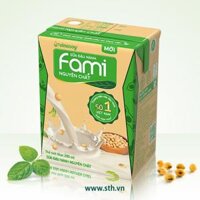 Fami Sữa đậu nành nguyên chất 6 hộp x 200ml