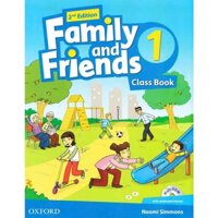 Family and Friends 1 2nd Edition Class book – Sách in màu, kèm 1 CD
