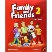 Family and Friends 2 Class book – Sách in màu, kèm 1 CD