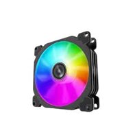 Fan Case 12cm VSP V206B Đen Led RGB (Vô cực, Cắm trực tiếp lên nguồn, Nobox)
