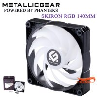 Fan case 14cm MetallicGear Skiron RGB 140mm FAN - Quạt quay êm Sức gió tốt fan case RGB 16.7 triệu màu