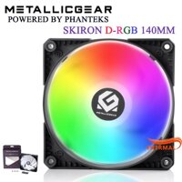 Fan case 14cm MetallicGear Skiron DRGB 140mm FAN - Quạt quay êm Sức gió tốt fan case RGB Addressable