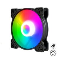 FAN CASE COOLMOON 12CM LED ARGB (BLACK)