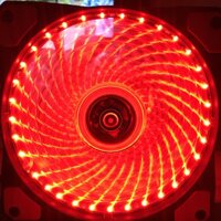 Fan case LED 12 cm Cao Cấp. Fan tản nhiệt. trang trí cho case máy tính, pc gaming - Đỏ