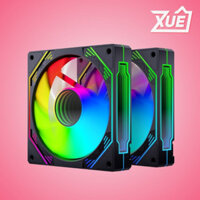 FAN CASE MAGIC ULTRA SNOW MAN BLACK (LED VÔ CỰC/MÀU ĐEN/ARGB/HỘP)