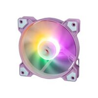 Fan case PC K8 LED RGB (12cm) Nguồn trực tiếp - Molex 4 pin Hồng