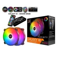 Fan Case Xigmatek Galaxy III DX200 ARGB (EN46089) Pack 2 Fan