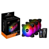 FAN CASE XIGMATEK GALAXY III ESSENTIAL – BX120 ARGB (EN45433): HUB FAN (PACK x3, CONTROLLER, POWER HUB)