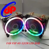 Fan CPU 4U- 12cm LED RGB