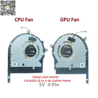 FAN CPU + GPU Asus ROG TUF Gaming FX504 FX504GD FX504GE FX504FE FX504GM FX80 FX80G FX80GE FX80FE FX8Q ZX80G GTX1050 4Pin